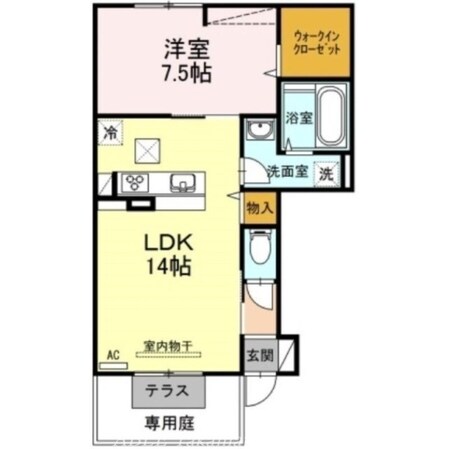 レグルス　Ｂ棟の物件間取画像